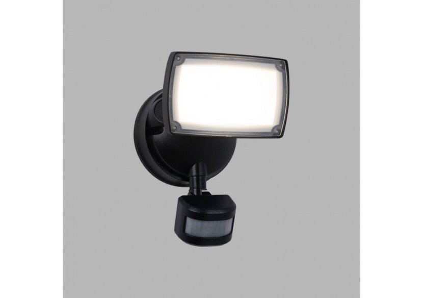 Projecteur mural LED d'extérieur avec capteur PIR 15W - 4000K - IP54 - SSL01A-N - Barcelona LED Projecteur mural LED d'extérieur avec capteur PIR 15W - 4000K - IP54 - SSL01A-N - Barcelona LED