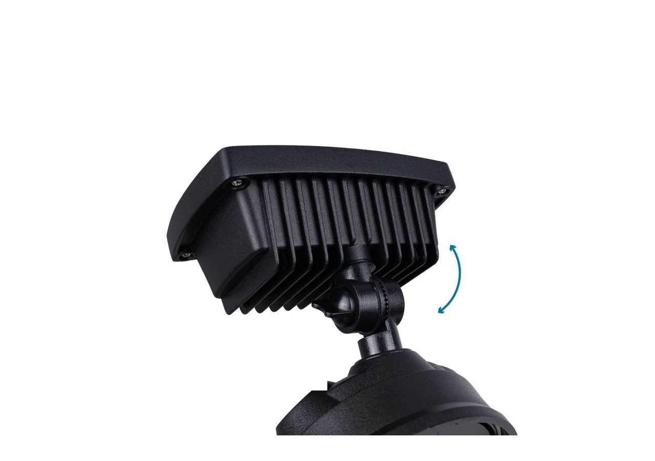 Projecteur mural LED d'extérieur avec capteur PIR 15W - 4000K - IP54 - SSL01A-N - Barcelona LED