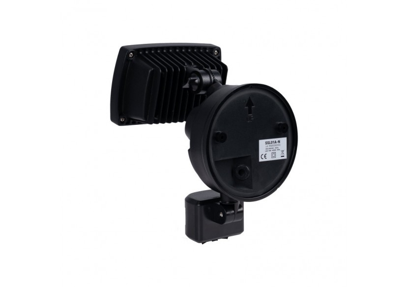 Projecteur mural LED d'extérieur avec capteur PIR 15W - 4000K - IP54 - SSL01A-N - Barcelona LED Projecteur mural LED d'extérieur avec capteur PIR 15W - 4000K - IP54 - SSL01A-N - Barcelona LED