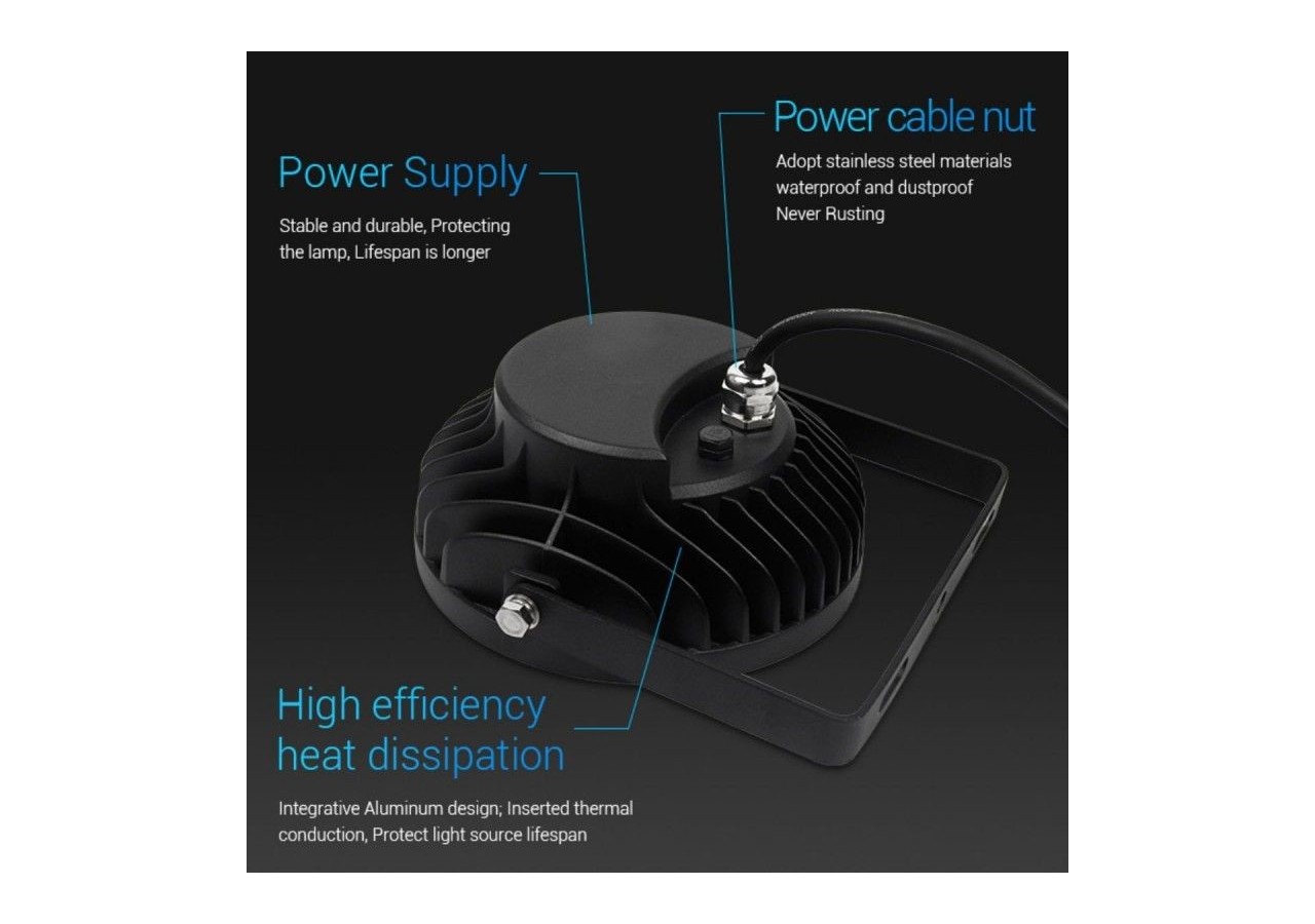 Spot LED de jardin sur piquet RGB+CCT - 25W - IP66 - RF/WiFi - Mi-Light - FUTC05 - Barcelona LED