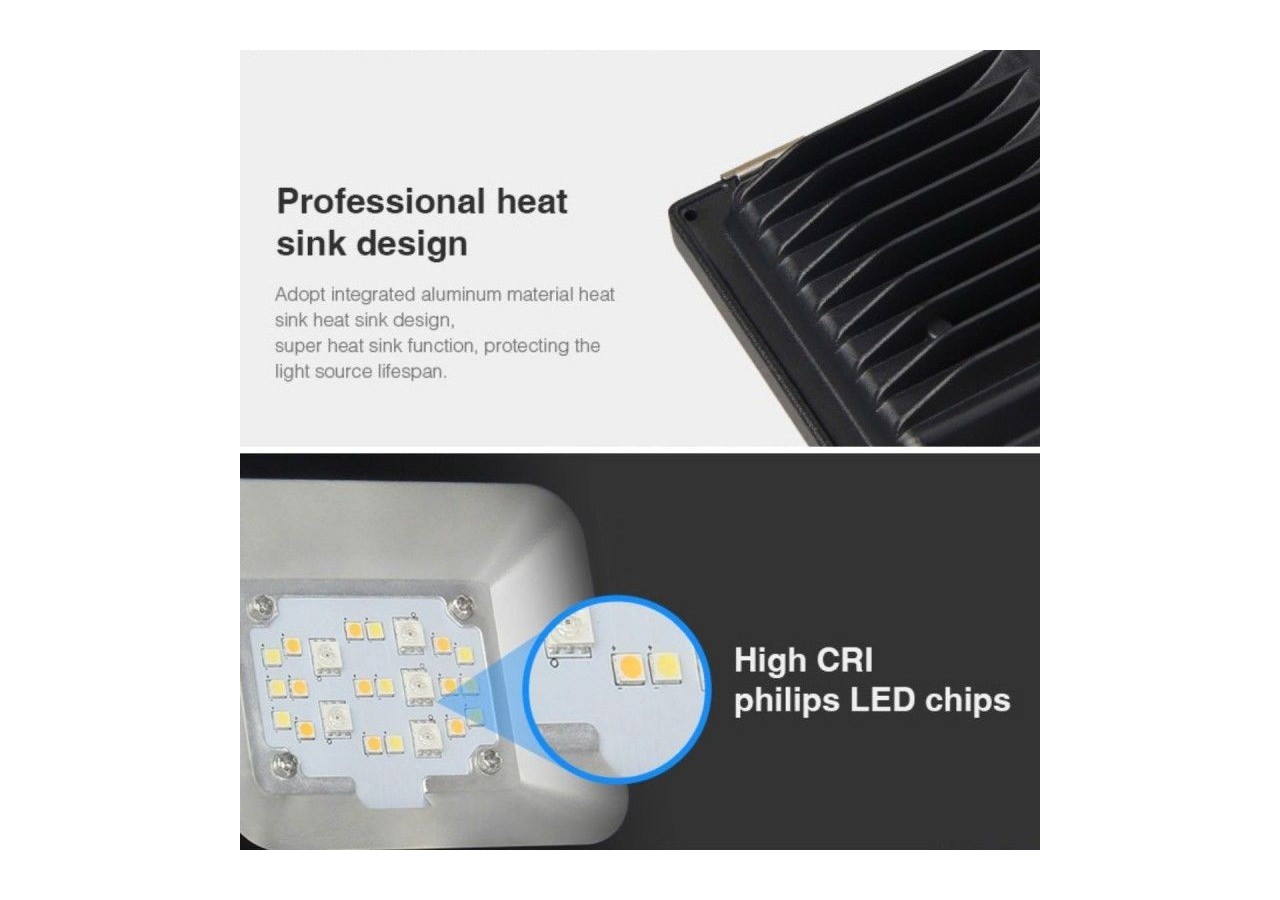 Projecteur LED d'extérieur RGB+CCT - 30W - RF/WiFi - IP65 -Mi-Light - FUTT03 - Barcelona LED