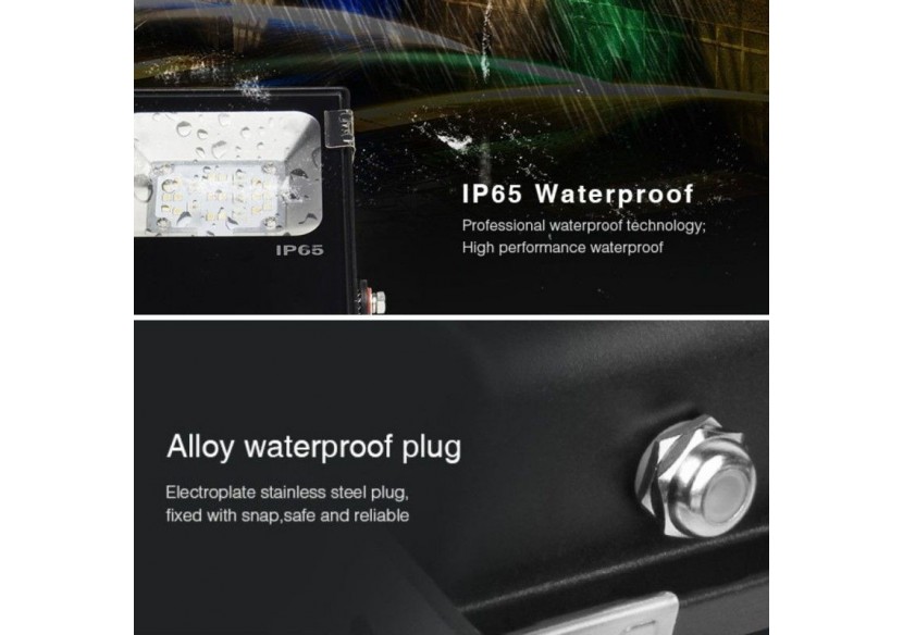 Projecteur LED d'extérieur RGB+CCT - 30W - RF/WiFi - IP65 -Mi-Light - FUTT03 - Barcelona LED Projecteur LED d'extérieur RGB+CCT - 30W - RF/WiFi - IP65 -Mi-Light - FUTT03 - Barcelona LED