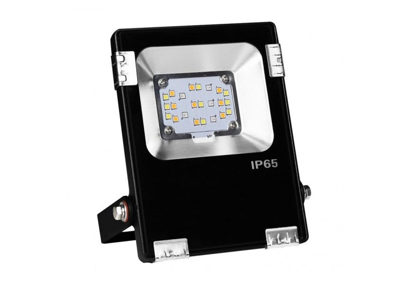 Projecteur LED d'extérieur RGB+CCT - 10W - RF/WiFi - IP65 - Mi-Light - FUTT05 - Barcelona LED Projecteur LED d'extérieur RGB+CCT - 10W - RF/WiFi - IP65 - Mi-Light - FUTT05 - Barcelona LED