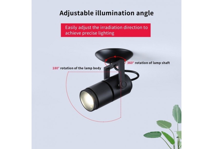 Spot LED COB encastrable 12W "Coopen" orientable avec zoom - L215-N - Barcelona LED Spot LED COB encastrable 12W "Coopen" orientable avec zoom - L215-N - Barcelona LED