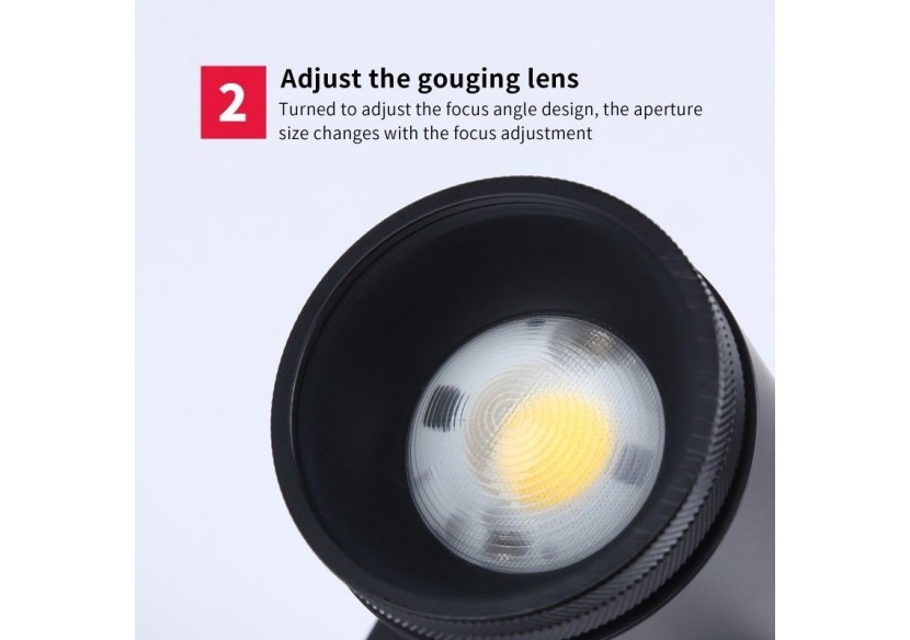 Spot LED COB encastrable 12W "Coopen" orientable avec zoom - L215-N - Barcelona LED Spot LED COB encastrable 12W "Coopen" orientable avec zoom - L215-N - Barcelona LED