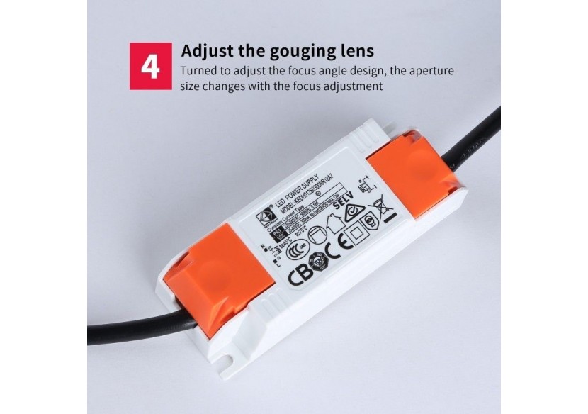 Spot LED COB encastrable 12W "Coopen" orientable avec zoom - L215-N - Barcelona LED Spot LED COB encastrable 12W "Coopen" orientable avec zoom - L215-N - Barcelona LED