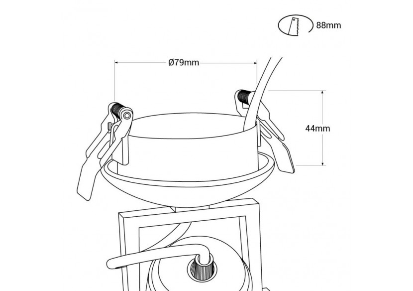 Spot LED COB encastrable 12W "Coopen" orientable avec zoom - L215-N - Barcelona LED Spot LED COB encastrable 12W "Coopen" orientable avec zoom - L215-N - Barcelona LED