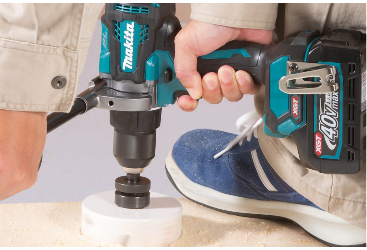 Perceuse visseuse 40 V max Li-Ion 2,5 Ah XGT Diamètre 13 mm - Makita : Confort'Mat