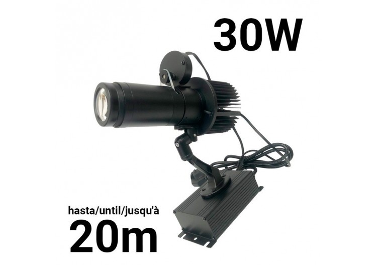 Projecteur de logos LED GOBO 30W rotatif intérieur - BLP30I-R - Barcelona LED