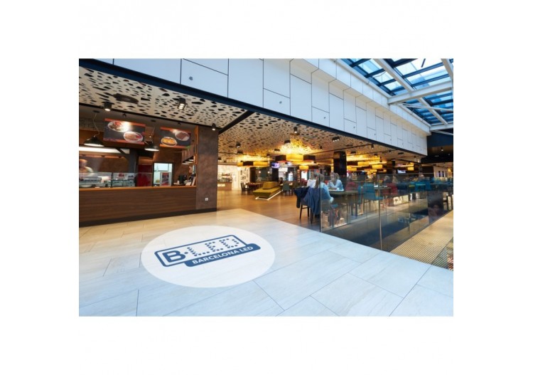 Projecteur de logo LED GOBO fixe 10W d'intérieur - IP20 - BLP10I-F - Barcelona LED 2