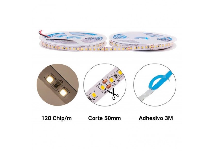 Ruban LED 24V DC - 18W/m - Couleurs - 10mm - IP20 - Rouleau de 5 mètres - 120ch/m - B1552-VE - Barcelona LED Ruban LED 24V DC - 18W/m - Couleurs - 10mm - IP20 - Rouleau de 5 mètres - 120ch/m - B1552-VE - Barcelona LED