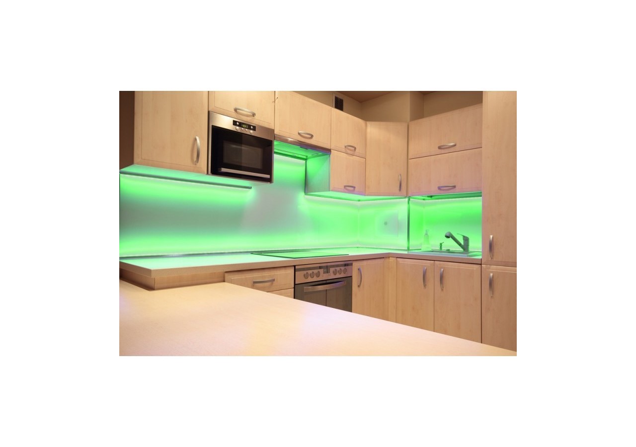 Ruban LED 24V DC - 18W/m - Couleurs - 10mm - IP20 - Rouleau de 5 mètres - 120ch/m - B1552-VE - Barcelona LED