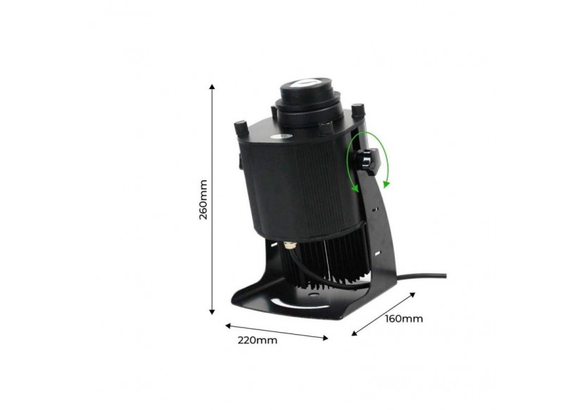 Projecteur de logo LED GOBO 15W rotatif extérieur IP65 - BLP15E - Barcelona LED Projecteur de logo LED GOBO 15W rotatif extérieur IP65 - BLP15E - Barcelona LED