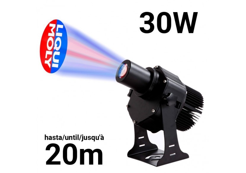 Projecteur de logo LED GOBO 30W rotatif extérieur - IP65 - BLP30E-R - Barcelona LED Projecteur de logo LED GOBO 30W rotatif extérieur - IP65 - BLP30E-R - Barcelona LED
