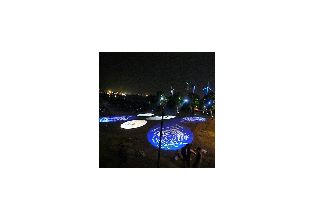 Projecteur de logo LED GOBO 30W rotatif extérieur - IP65 - BLP30E-R - Barcelona LED