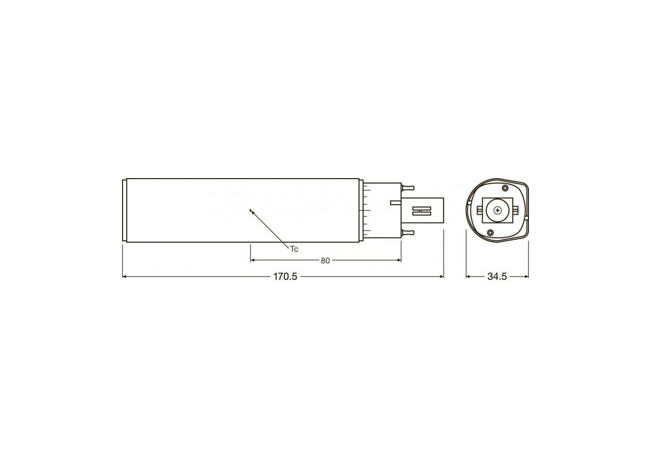 Ampoule LED G24 10W LEDVANCE - O024977 - Barcelona LED