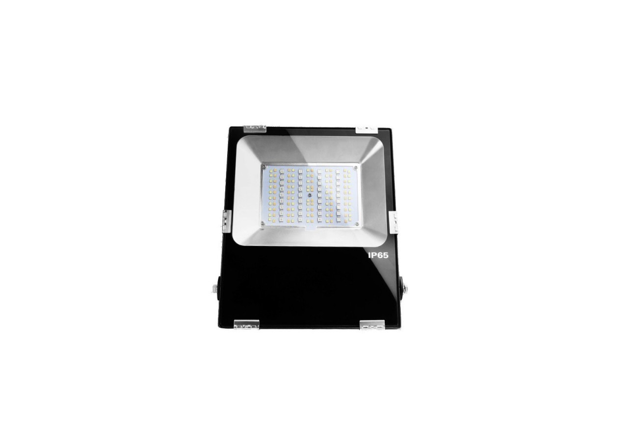 Projecteur LED RGB + CCT 50W IP65 Contrôle RF et WIFI via application mobile - FUTT02 - Barcelona LED
