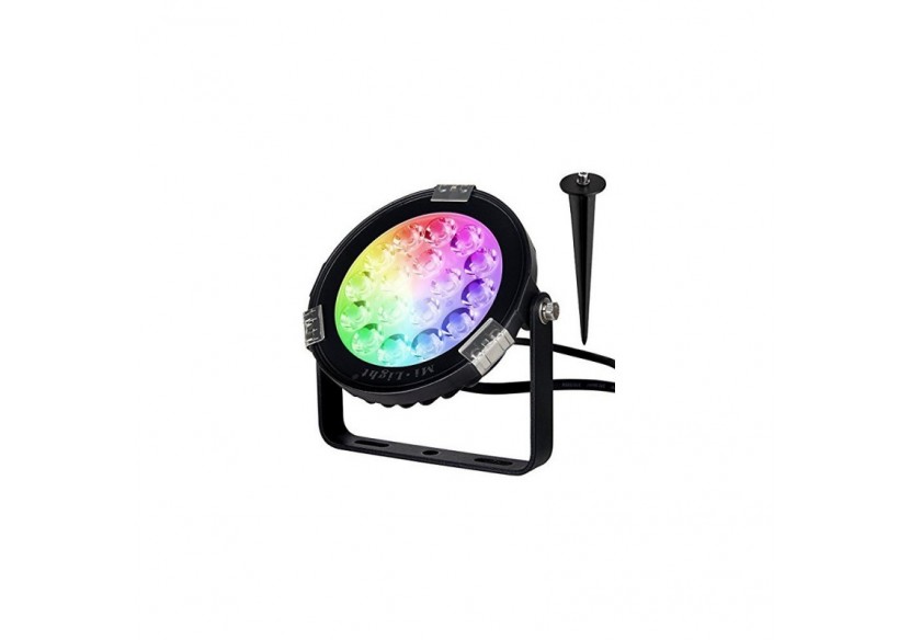 Projecteur LED RGB + CCT 9W Contrôle RF et WIFI IP66 - FUTC02M - Barcelona LED Projecteur LED RGB + CCT 9W Contrôle RF et WIFI IP66 - FUTC02M - Barcelona LED