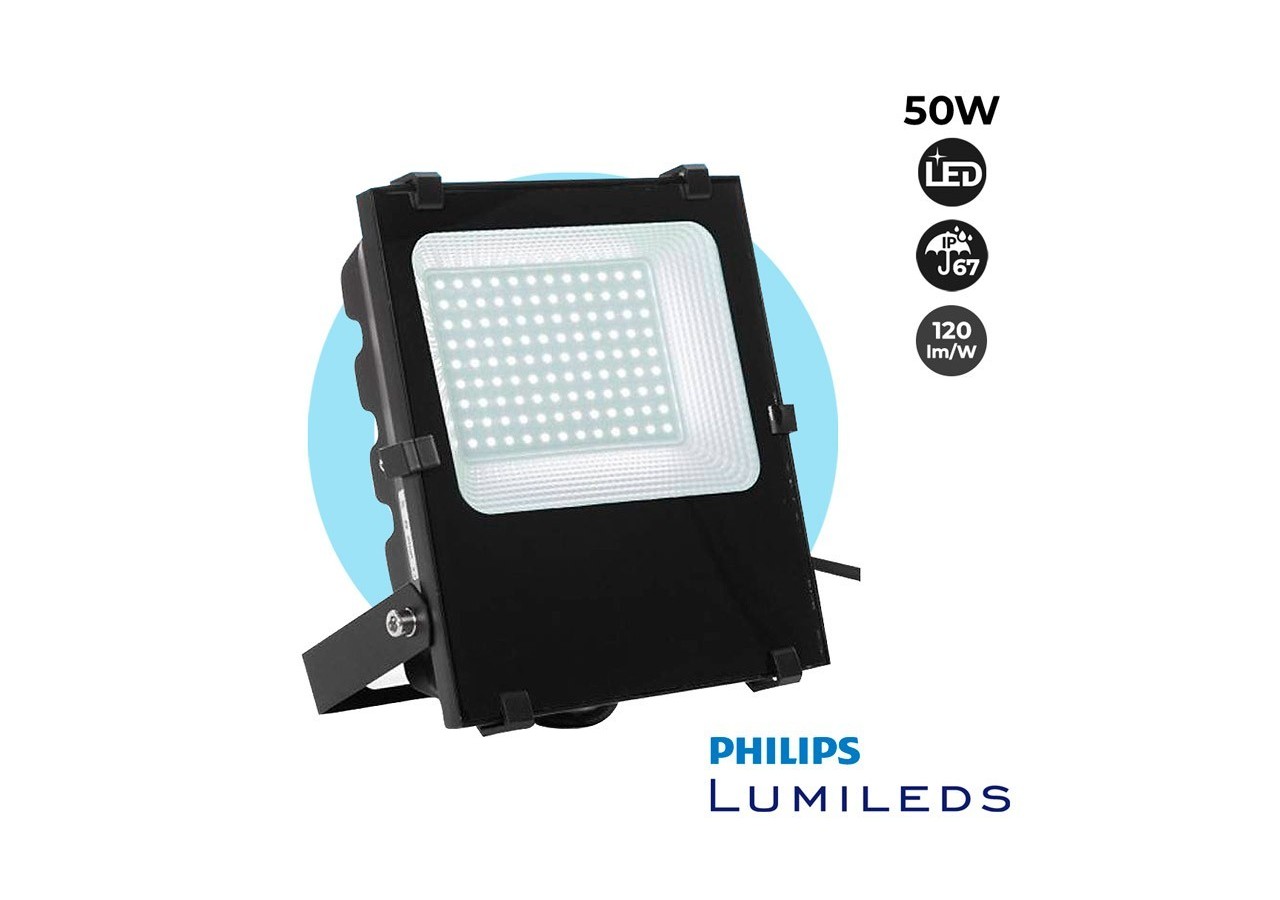 Projecteur LED extérieur 50W IP65 Chip Philips - B1847-BF - Barcelona LED