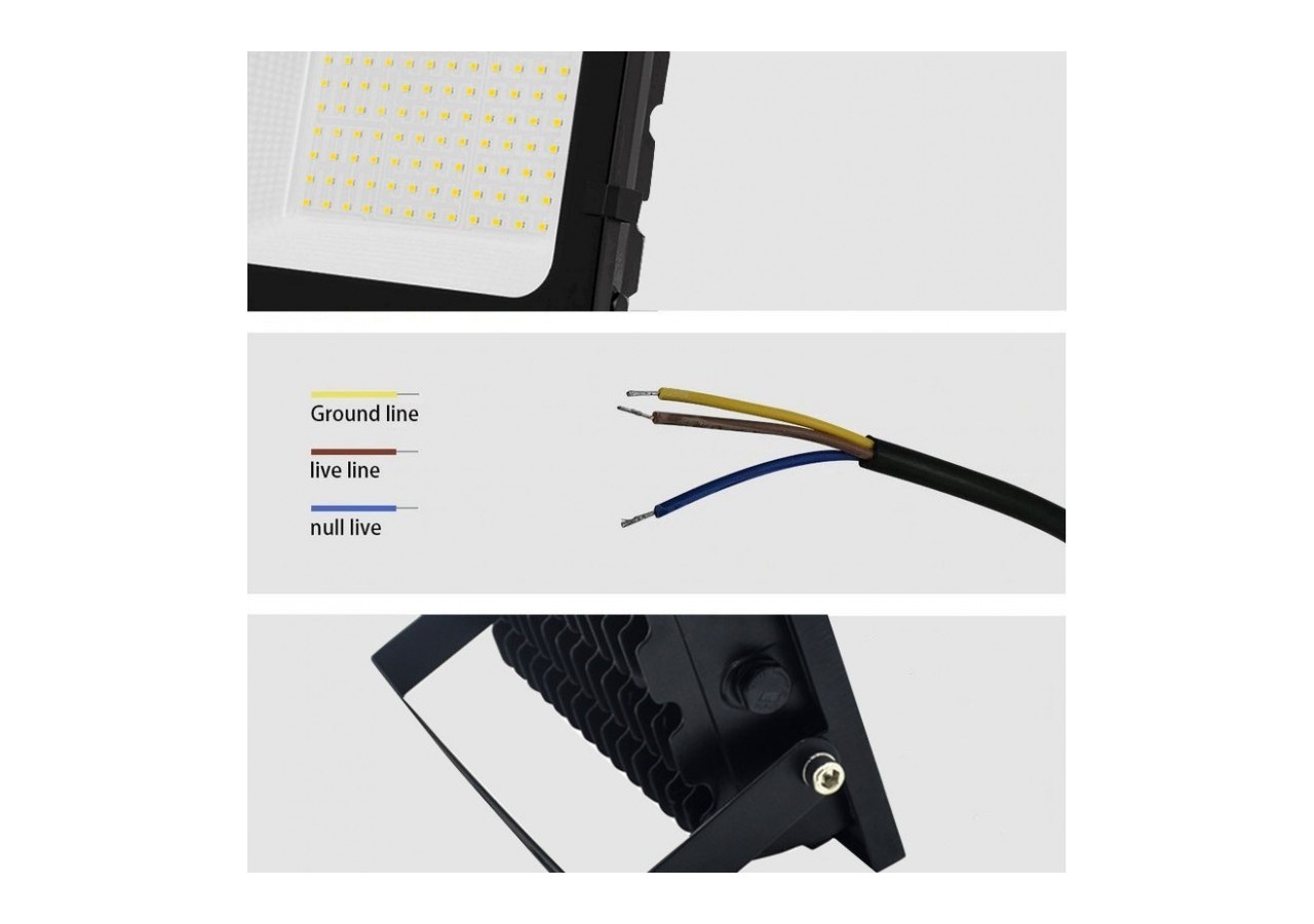 Projecteur LED extérieur 50W IP65 Chip Philips - B1847-BF - Barcelona LED