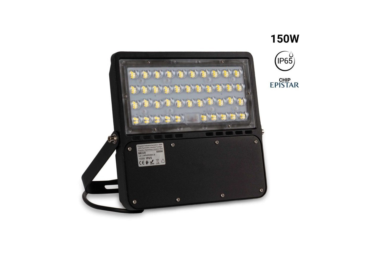 Projecteur LED asymétrique d'extérieur 150W - 18600lm - IP65 - B8219 - Barcelona LED