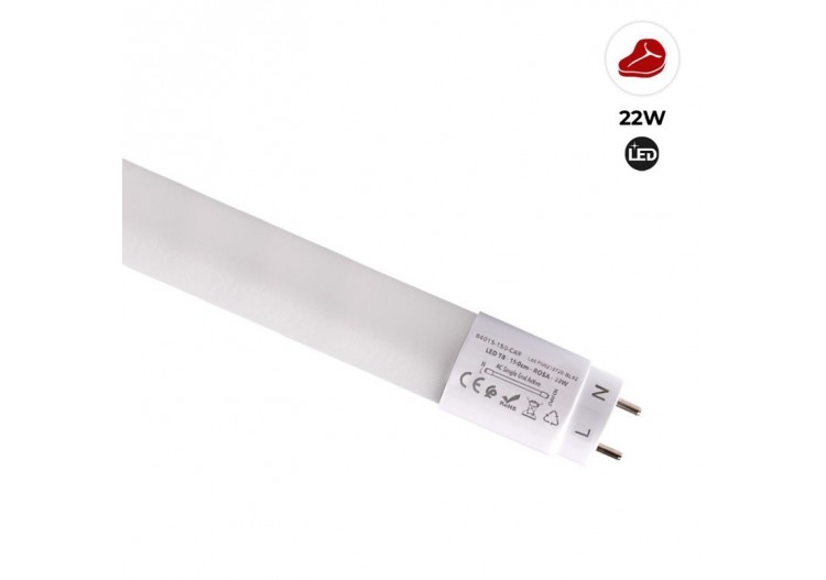 Tube LED T8 nano spécial boucherie 150cm 22W - B4015-150-CAR - Barcelona LED