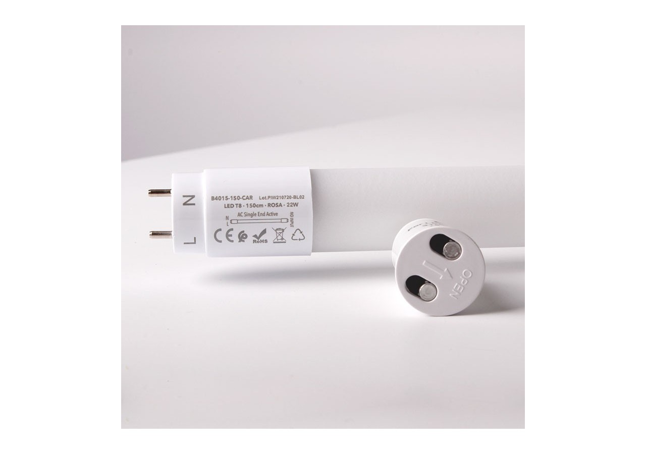 Tube LED T8 nano spécial boucherie 150cm 22W - B4015-150-CAR - Barcelona LED