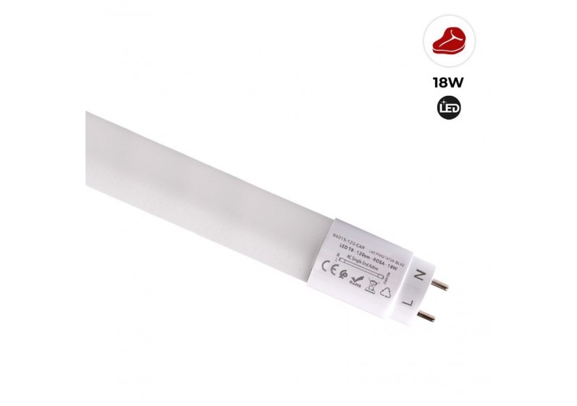 Tube LED T8 nano spécial boucherie 120cm 18W - B4015-120-CAR - Barcelona LED Tube LED T8 nano spécial boucherie 120cm 18W - B4015-120-CAR - Barcelona LED