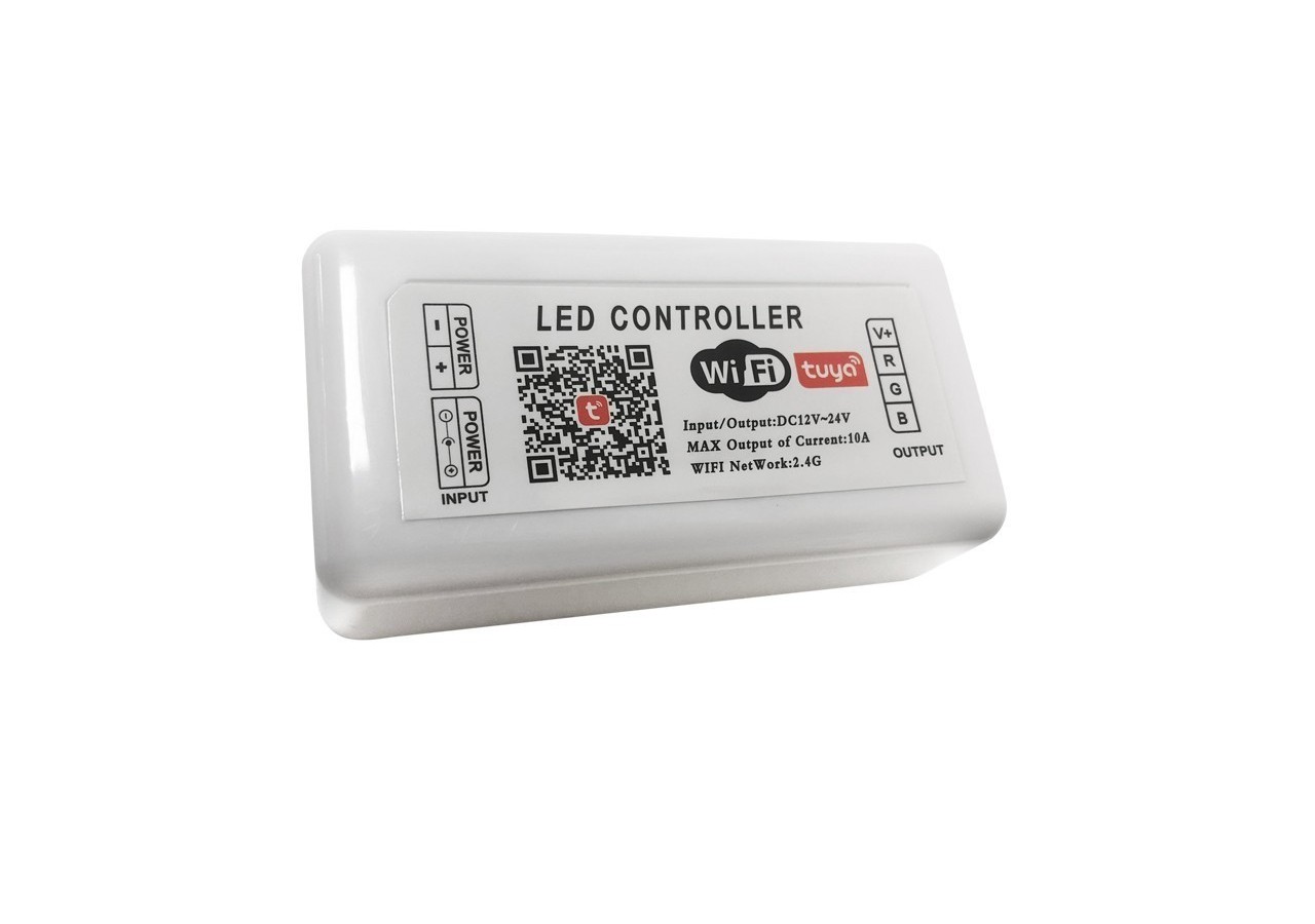 Contrôleur LED SMART+ WIFI RGB 12/24V 3 canaux - B1645-RGB - Barcelona LED