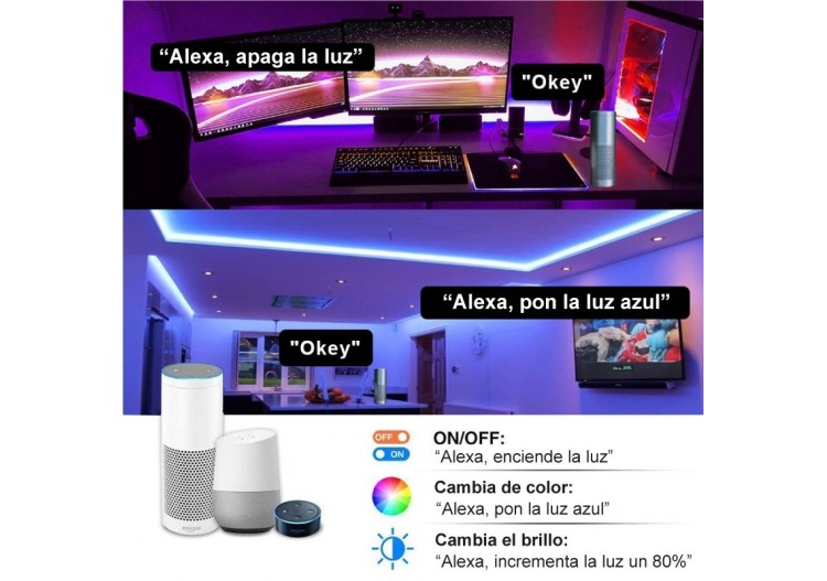 Contrôleur Smart + WiFi RGB+CCT 12/24V 5 canaux - B1645-RGB+CCT - Barcelona LED 2