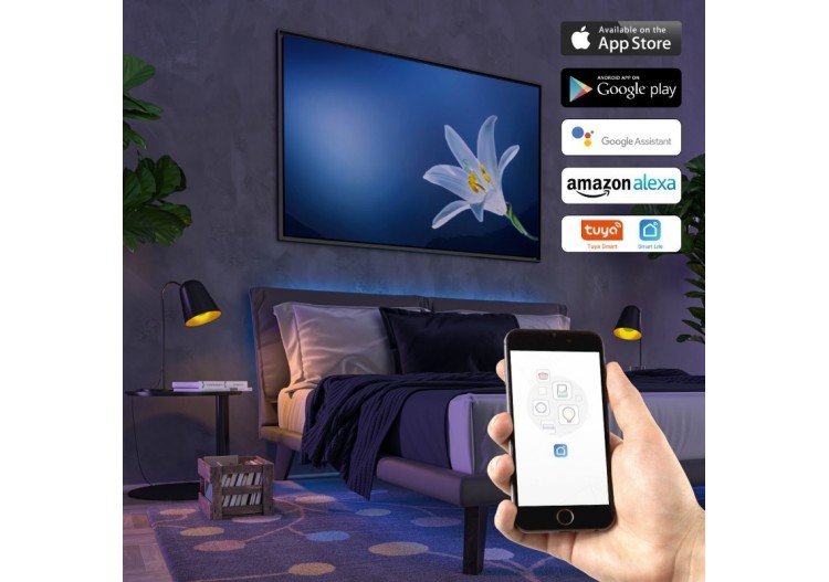 Contrôleur LED SMART+ WIFI 1 canal 12/24V 1 Canal 10A - B1645-MONO - Barcelona LED 2