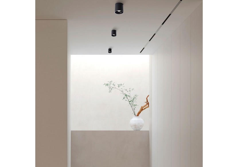 Applique plafond en polycarbonate orientable - GU10 - B985-R-N - Barcelona LED