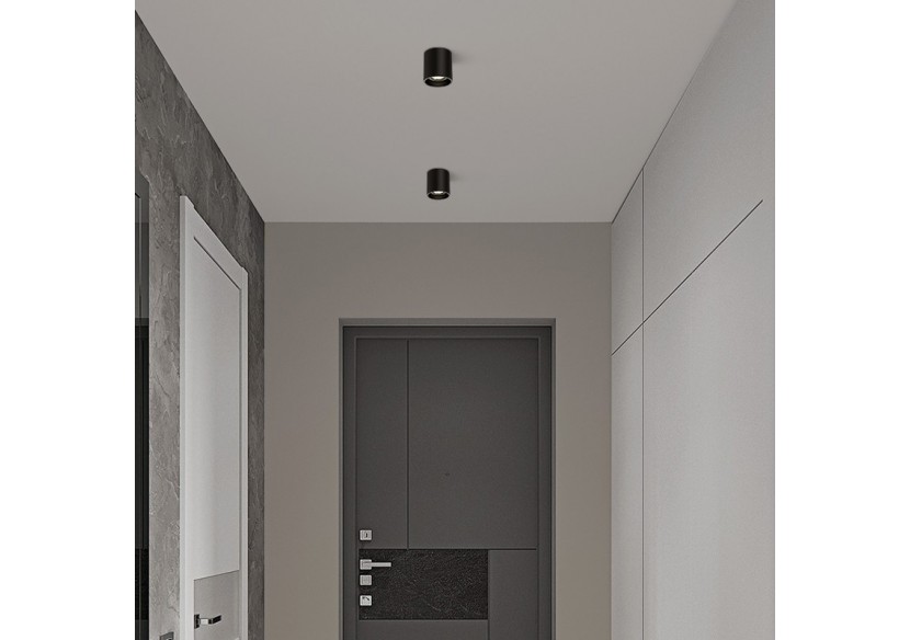 Applique plafond en polycarbonate orientable - GU10 - B985-R-N - Barcelona LED