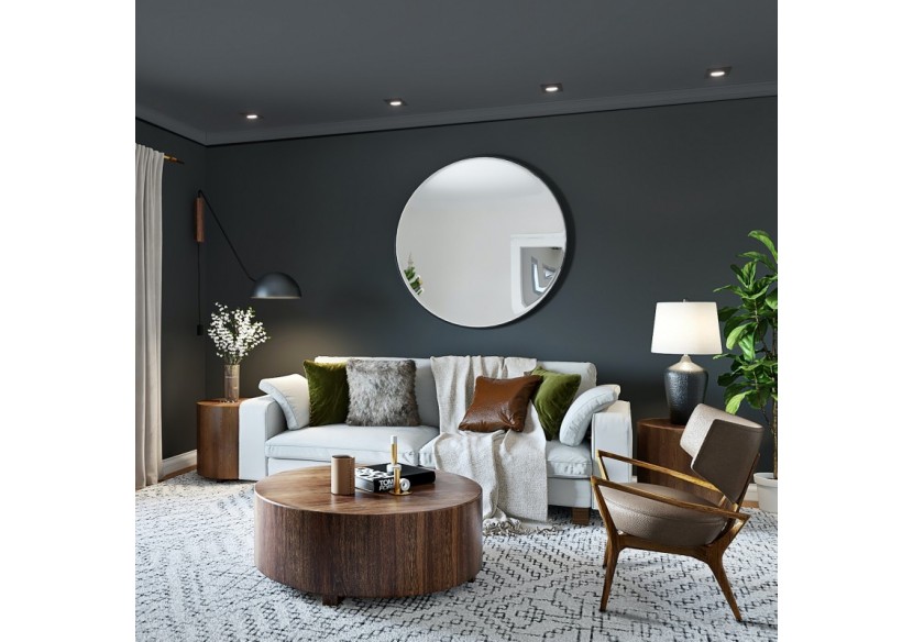 Collerette carrée orientable à encastrer pour ampoule GU10/MR16 - Découpe diamètre 75mm - B982-C-N - Barcelona LED