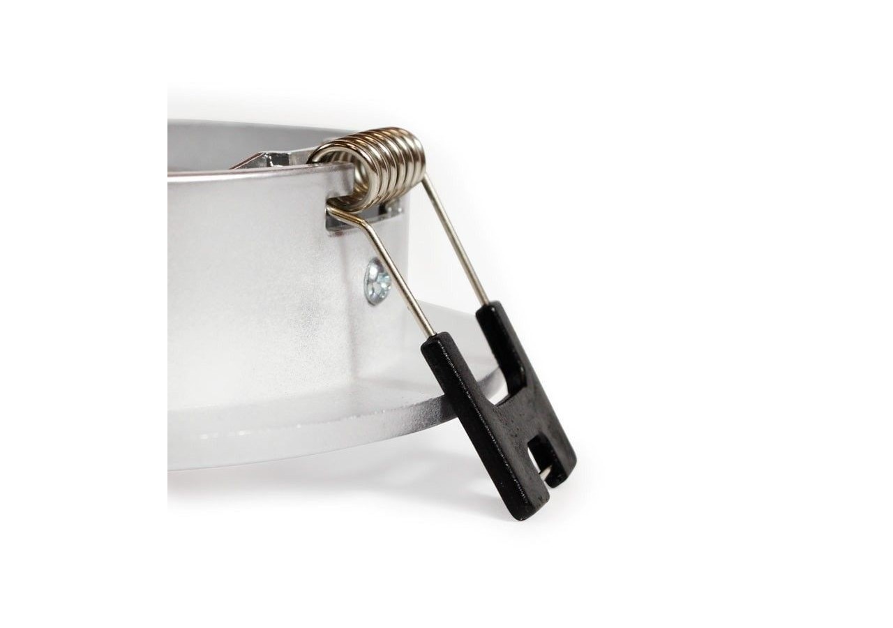 Collerette ronde orientable à encastrer pour ampoule GU10/MR16 - Découpe diamètre 75mm - B981-R-P - Barcelona LED