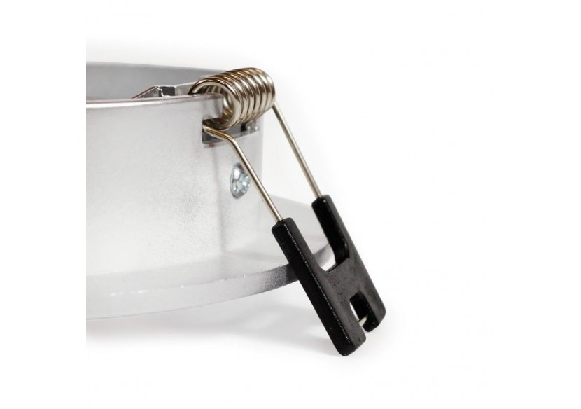 Collerette ronde orientable à encastrer pour ampoule GU10/MR16 - Découpe diamètre 75mm - B981-R-P - Barcelona LED