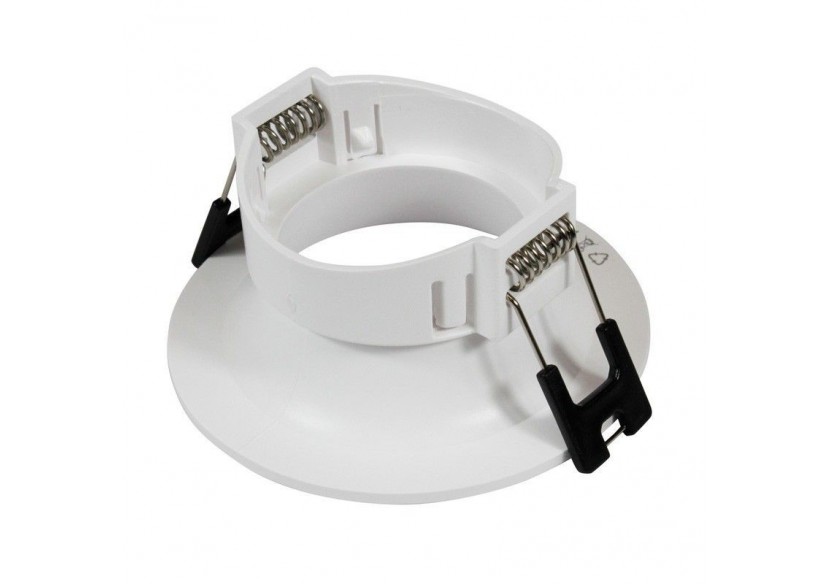 Support spot encastré pour ampoule GU10 / MR16 - Coupe diamètre 70mm - B980-R-B - Barcelona LED