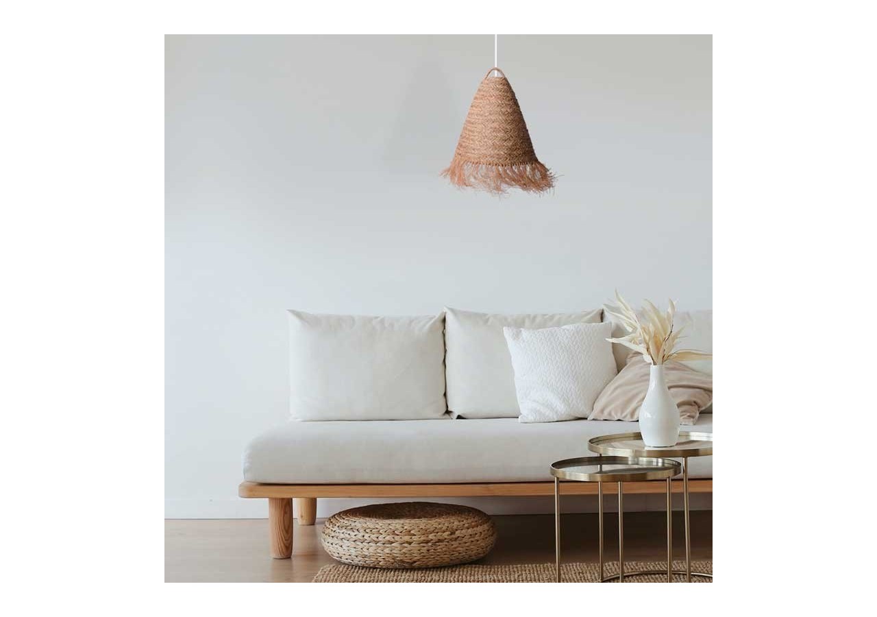 Suspension en fibre naturelle "Nam" - K173-B - Barcelona LED