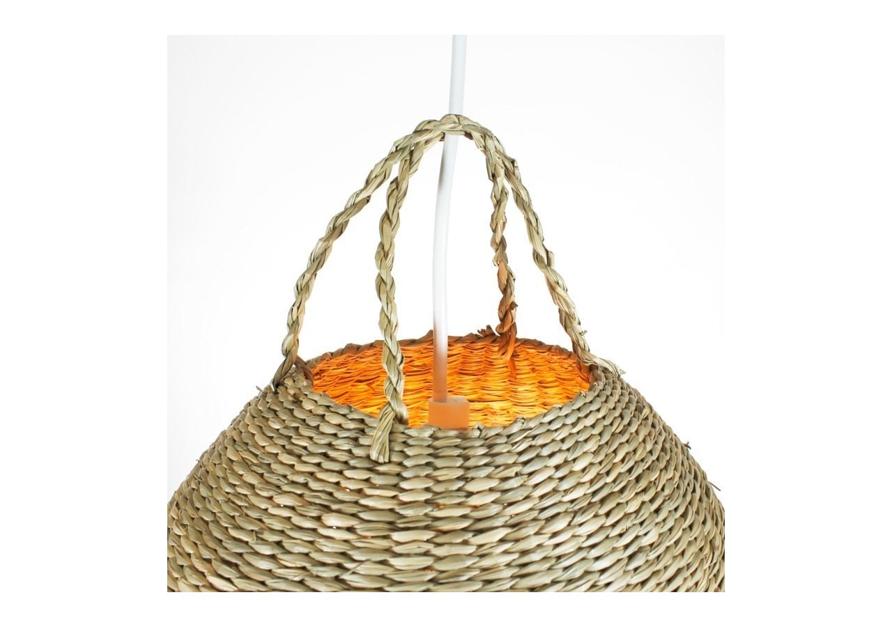 Suspension en osier "Ikken" - K172-B - Barcelona LED