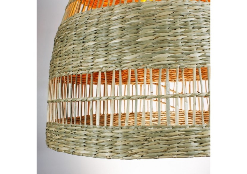 Suspension en osier "Ikken" - K172-B - Barcelona LED