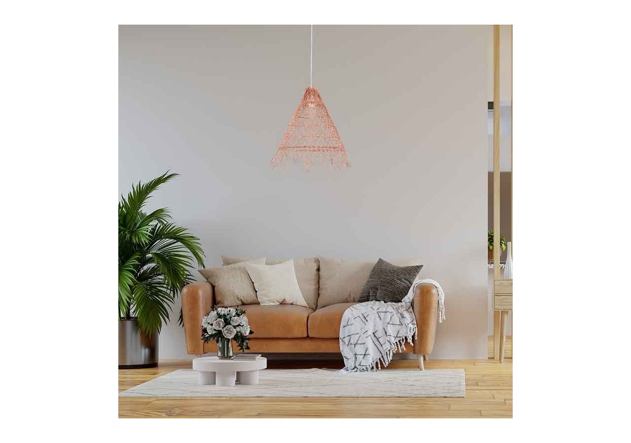 Suspension en osier"Willow" - K171-B - Barcelona LED