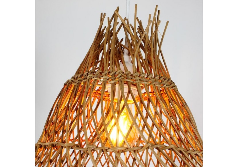 Suspension en osier"Willow" - K171-B - Barcelona LED