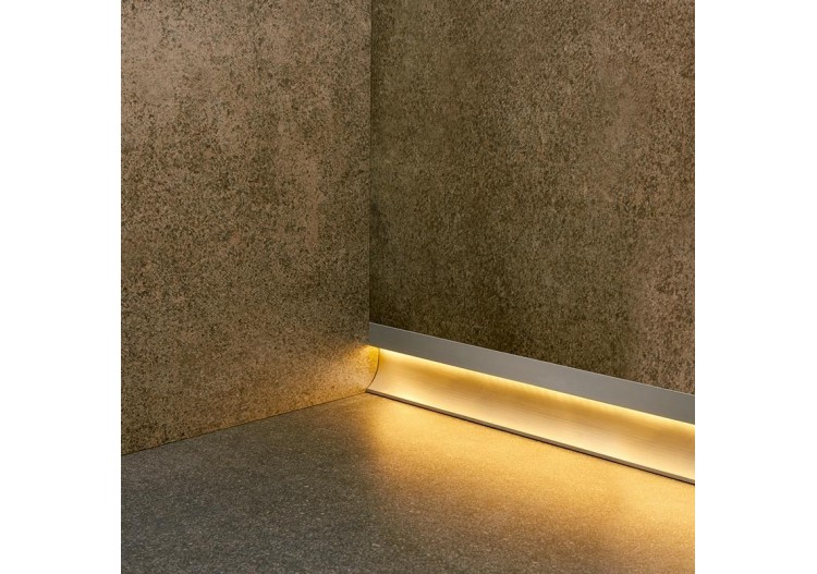 Profilé lèche mur encastrable 14x68mm (2m) - BPERFALP023-R2 - Barcelona LED 2