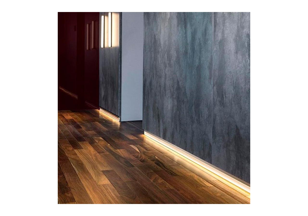 Profilé lèche mur encastrable 14x68mm (2m) - BPERFALP023-R2 - Barcelona LED