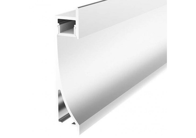 Profilé lèche mur encastrable 14x68mm (2m) - BPERFALP023-R2 - Barcelona LED Profilé lèche mur encastrable 14x68mm (2m) - BPERFALP023-R2 - Barcelona LED