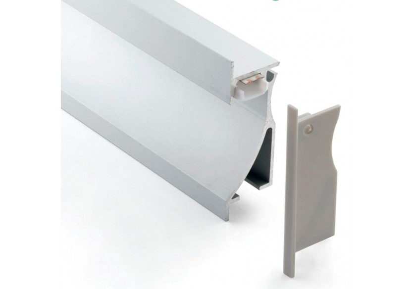 Profilé lèche mur encastrable 14x68mm (2m) - BPERFALP023-R2 - Barcelona LED Profilé lèche mur encastrable 14x68mm (2m) - BPERFALP023-R2 - Barcelona LED