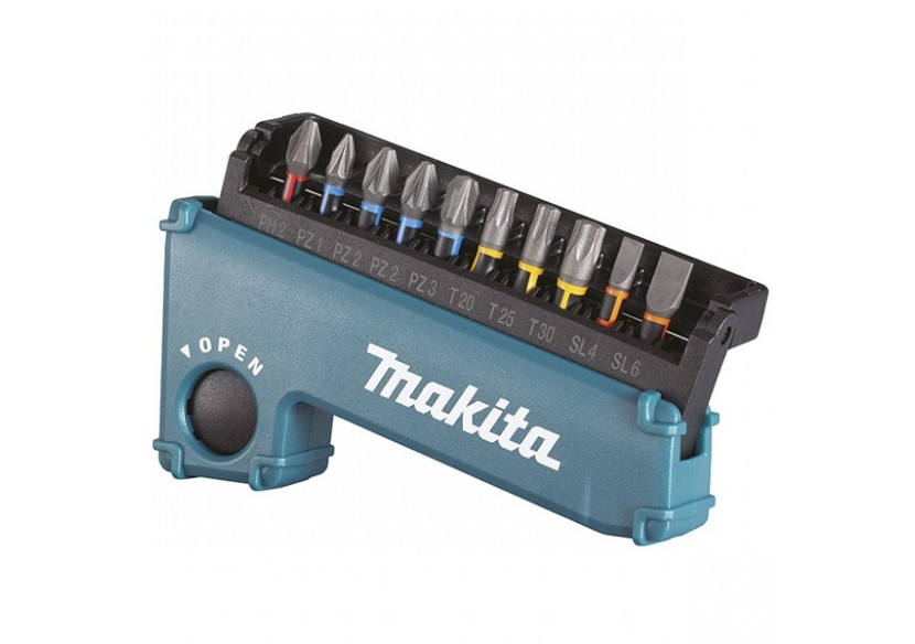 Coffret Impact Premier 10 embouts + 1 porte-embout Magnétique - Makita : Confort'Mat
