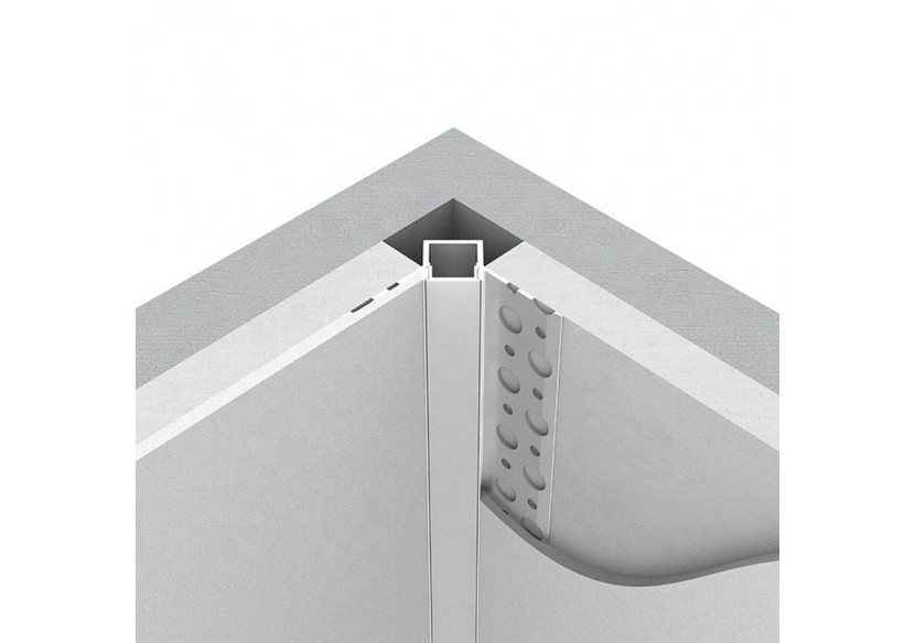 Profilé d'intégration placo-plâtre d'angle intérieur 46x26 (2m) - BPERFALP069 - Barcelona LED Profilé d'intégration placo-plâtre d'angle intérieur 46x26 (2m) - BPERFALP069 - Barcelona LED