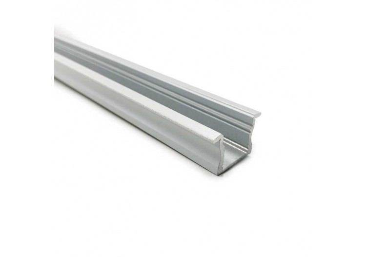 Profilé en aluminium blanc encastrable 23x15mm (2 mètres) - BPERF23X15-B - Barcelona LED 2