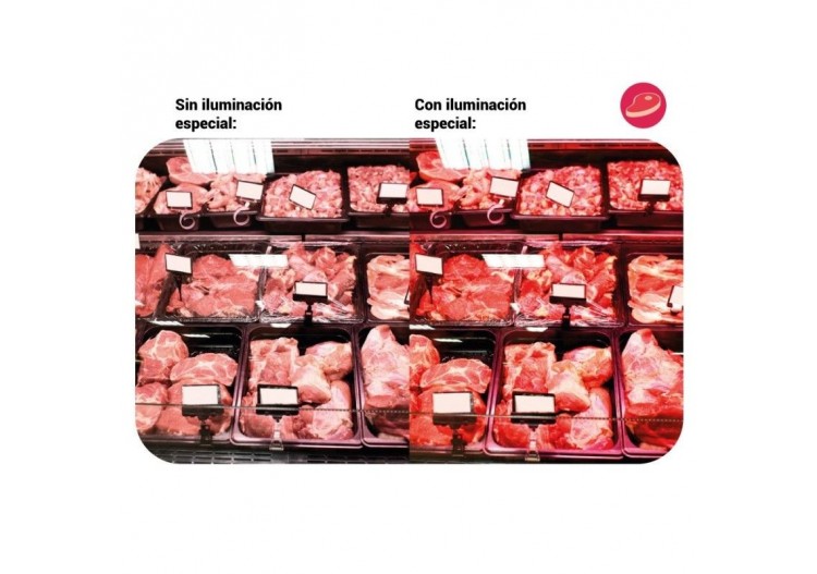 Ruban LED 24V CC 180W pour boucheries | Bobine 10 mètres IP20 - B1552-10-CAR - Barcelona LED 2